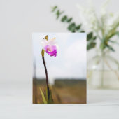 Tropische Wilde Orchid Print Hawaii Briefkaart (Staand voorkant)
