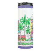 Tropische winkels Thermal Tumbler Thermosbeker (Achterkant)