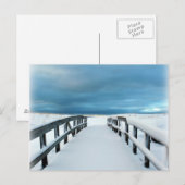 Tropische winter briefkaart (Voorkant / Achterkant)