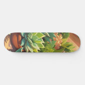 Tropische woestijn Succulente tuin Persoonlijk Skateboard (Horizontaal)