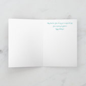 Tropische Yoga Kerst Kaart (Binnen)