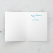 Tropische Yoga Kerst Kaart (Binnen)