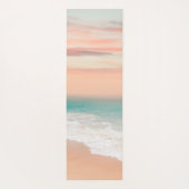 Tropische zandoceaan Afstuderen strand Yogamat (Achterkant)