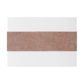 Tropische zandstrand trouwuitnodiging uitnodigingen wikkel (Achterkant Voorbeeld)