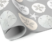 Tropische zandvangers, zeilver cadeaupapier (Rol Hoek)