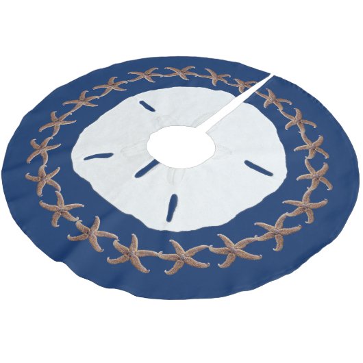 Tropische zandzeemijver kerstboom rok (Gekanteld)