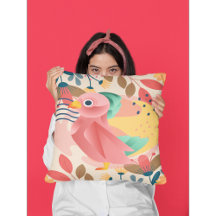 Tropische zangvogel in het paradijs