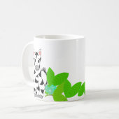 Tropische zebra  koffiemok (Voorkant links)