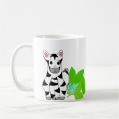Tropische zebra  koffiemok (Links)