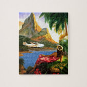 tropische Zee in Hawaï — palmboom Legpuzzel (Verticaal)