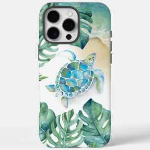Tropische Zee Turtle iPhone Case
