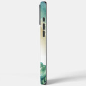 Tropische Zee Turtle iPhone Case (Achterkant / Links)