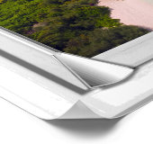 Tropische Zee Uitzicht-foutvensters Poster (Hoek)