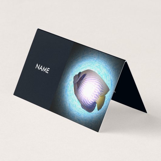 Tropische zee visitekaartje (Voorkant)