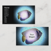 Tropische zee visitekaartje (Voorkant / Achterkant)