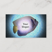 Tropische zee visitekaartje (Achterkant)