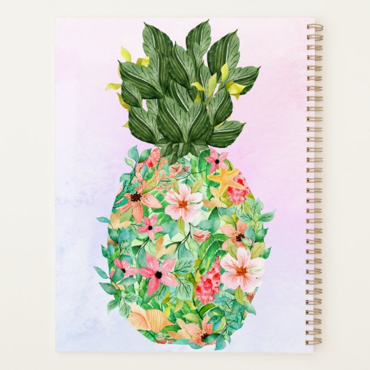 Tropische Zeeen Planner (Achterkant)