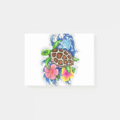 Tropische Zeeen schildpad Post-it® Notes (Voorkant)
