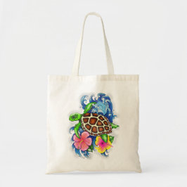 Tropische Zeeen schildpad Tote Bag