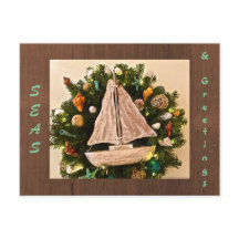 Tropische Zeeen uit de kust en kerstmis