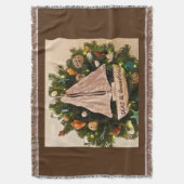 Tropische ZEEEN uit de kust en kerstmis Deken (Voorkant Verticaal)