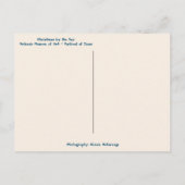 Tropische Zeeen uit de kustgebieden: kerstmis Briefkaart (Achterkant)