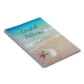 Tropische Zeeen Zandmakreelbaars Aangepast Notitieboek (Rechterzijde)