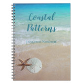 Tropische Zeeen Zandmakreelbaars Aangepast Notitieboek (Voorkant)