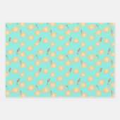 Tropische zeepaardjes inpakpapier (Voorkant 2)