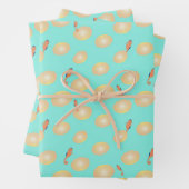 Tropische zeepaardjes inpakpapier (In situ)