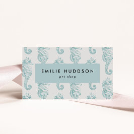 Tropische zeepaardjes, viswinkel, pet-shop, aquari visitekaartje