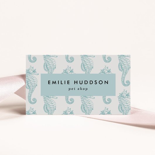 Tropische zeepaardjes, viswinkel, pet-shop, aquari visitekaartje