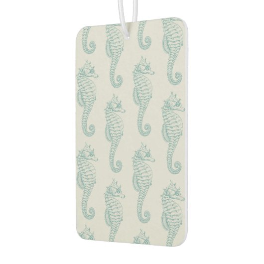Tropische zeepaardjes, zeepaardpatroon - Blauwe gr Luchtverfrisser (Links)
