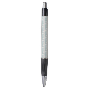 Tropische zeepaardjes, zeepaardpatroon - Blauwe gr Pen