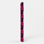 Tropische zeepaardjes, zeepaardpatroon - Roze zwar Case-Mate iPhone Case (Achterkant/rechts)
