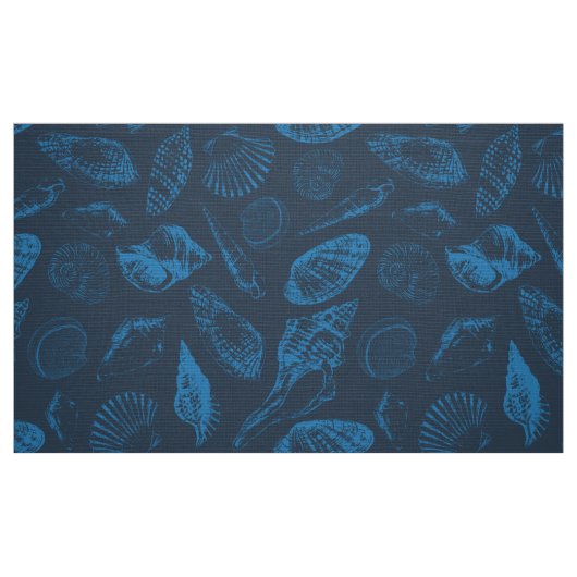 Tropische zeeschelpen stof (Fat Quarter)