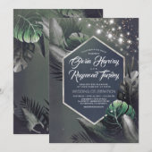 Tropische zeesoorten rond de zilverpalmen kaart (Voorkant / Achterkant)