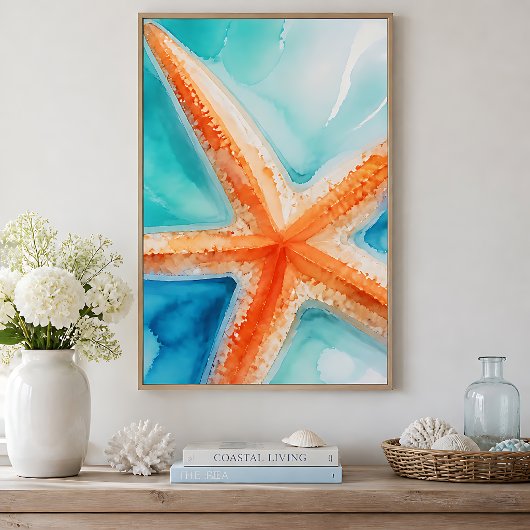 Tropische Zeester Poster