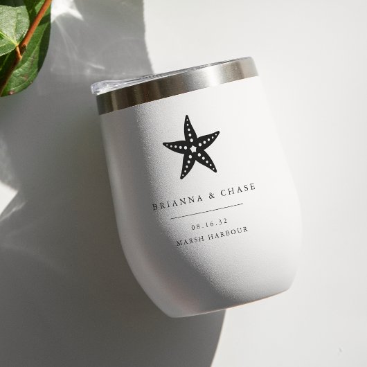 Tropische zeesterren strand bestemming bruiloft gu