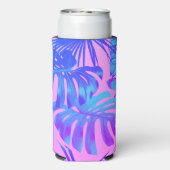 Tropische zeesterren strand vrijgezellenfeest seltzer blikjeskoeler (Seltzer Achterkant)