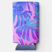 Tropische zeesterren strand vrijgezellenfeest seltzer blikjeskoeler (Achterkant)