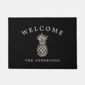 Tropische ziekenhuisopname | Ananas op maat Deurmat (Voorkant)