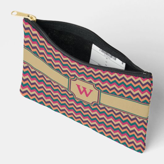 Tropische Zigzag Etui (Open)