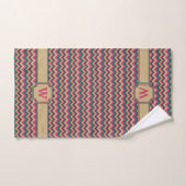 Tropische zigzag handdoek set (Handdoek)