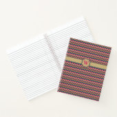 Tropische Zigzag Spiraal Notebook Notitieboek (Binnen)