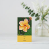 Tropische zintuigen visitekaartje (Staand voorkant)