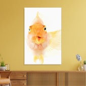 Tropische zoetwatervis canvas afdruk (Insitu (Woonkamer))