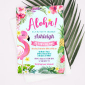 Tropische zomer 1e verjaardag uitnodiging