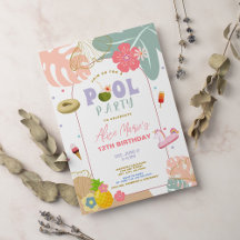 Tropische zomer ananas strand verjaardag