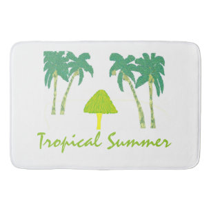 Tropische Zomer Badmat